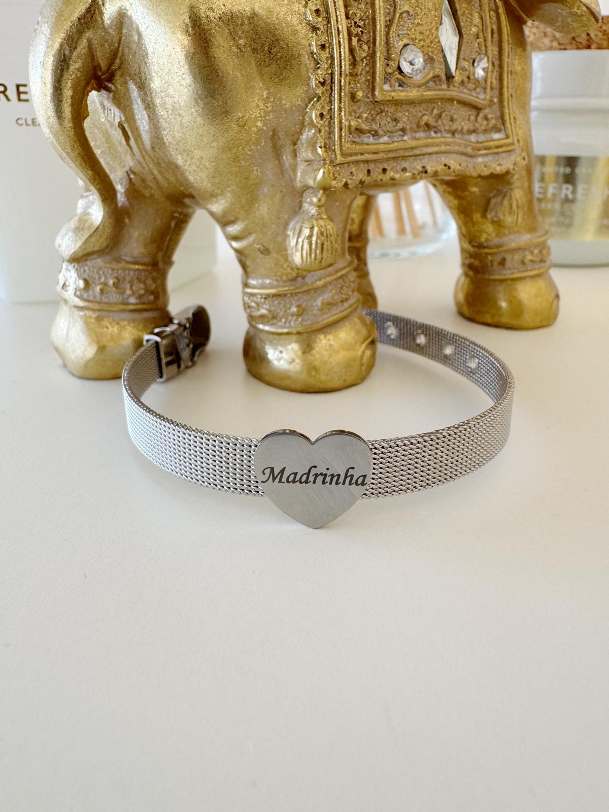 Pulseira Relógio Coração