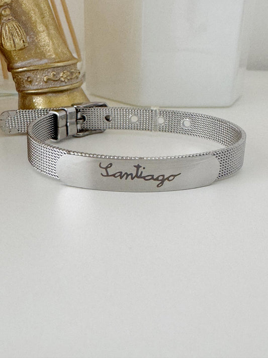 Pulseira Relógio Manuscrito