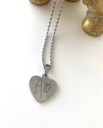 Colar Coração Herança